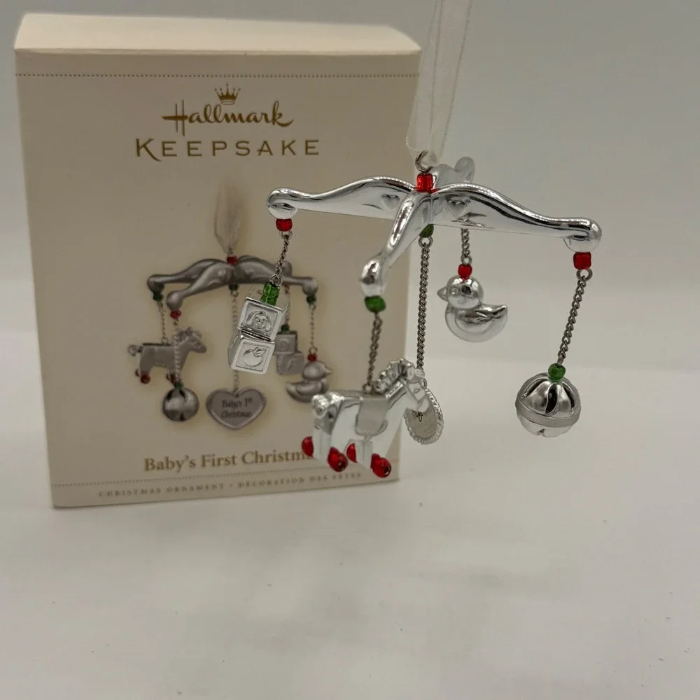 Hallmark Keepsake 2006 Babys First Christmas Mobile Ornament Katrina Bricker